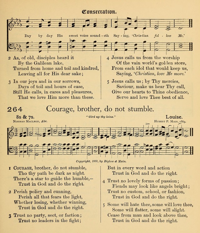 College Hymnal: a selection of Christian praise-songs for the uses of worship in universities, colleges and advanced schools. page 186