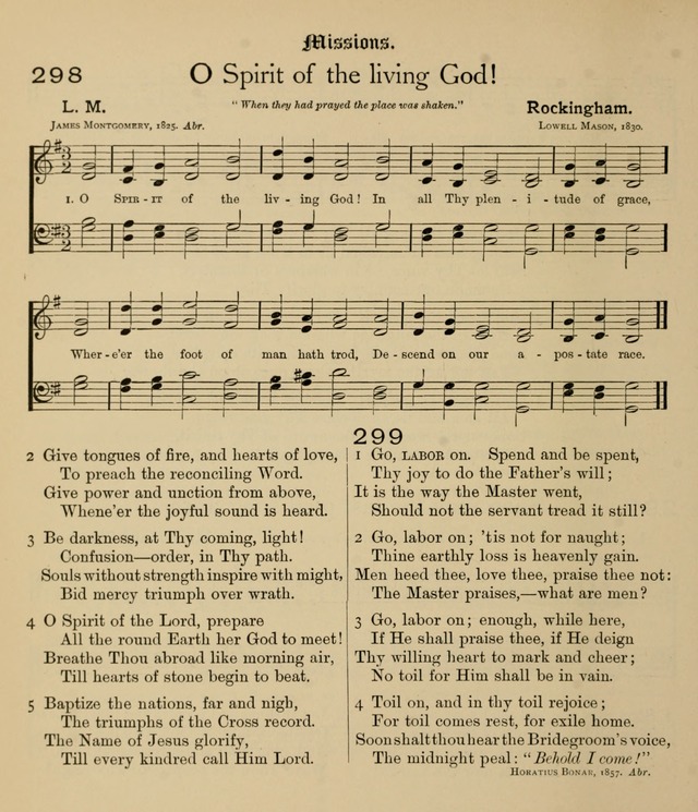 College Hymnal: a selection of Christian praise-songs for the uses of worship in universities, colleges and advanced schools. page 209
