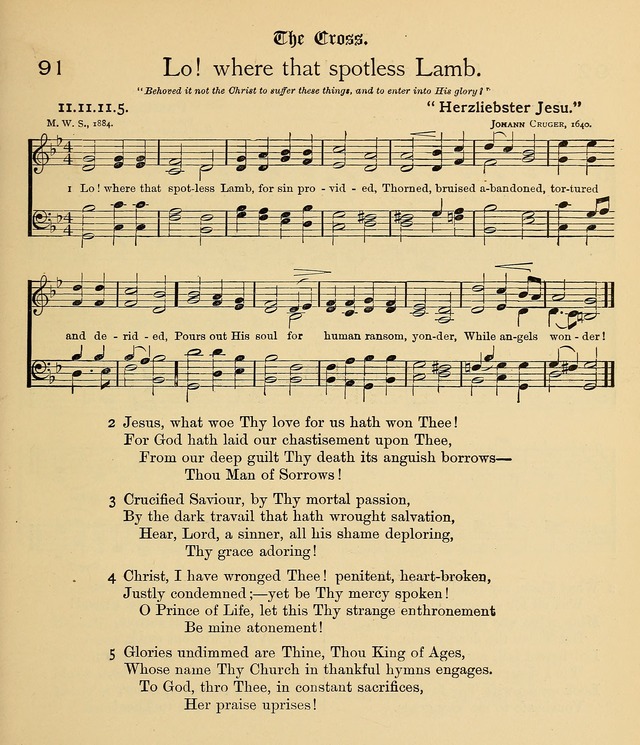 College Hymnal: a selection of Christian praise-songs for the uses of worship in universities, colleges and advanced schools. page 72
