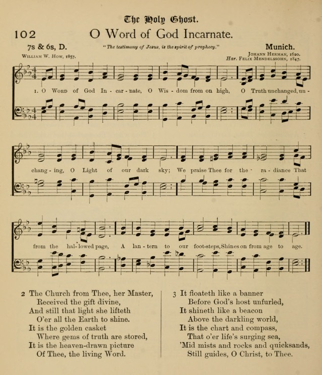 College Hymnal: a selection of Christian praise-songs for the uses of worship in universities, colleges and advanced schools. page 81