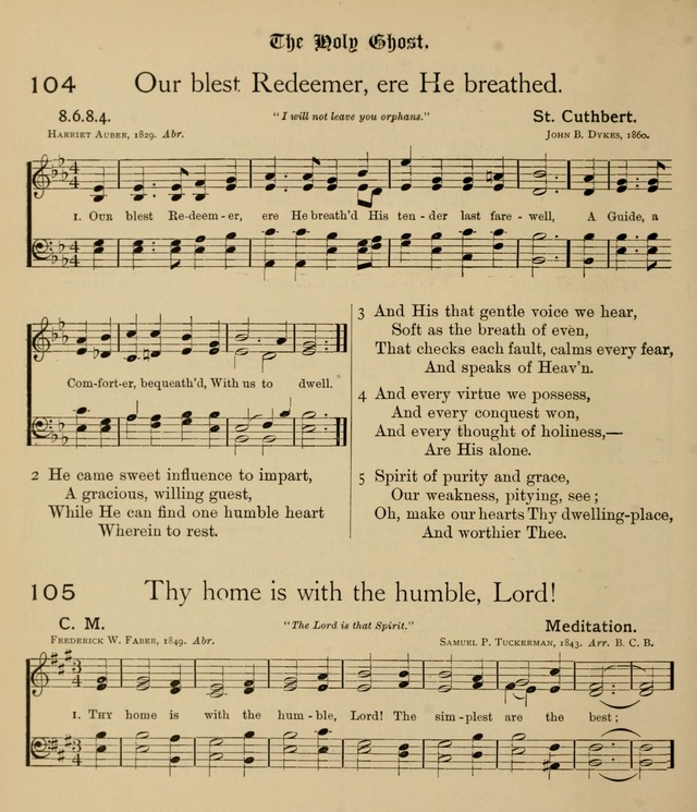 College Hymnal: a selection of Christian praise-songs for the uses of worship in universities, colleges and advanced schools. page 83