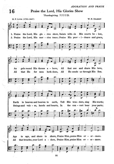 The Church Hymnal: the official hymnal of the Seventh-Day Adventist Church page 13