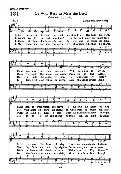 The Church Hymnal: the official hymnal of the Seventh-Day Adventist Church page 134
