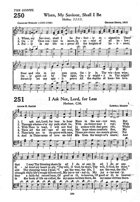The Church Hymnal: the official hymnal of the Seventh-Day Adventist Church page 186