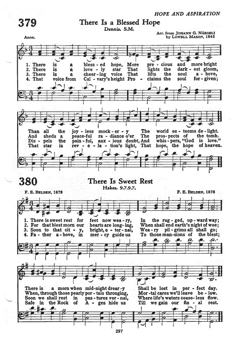 The Church Hymnal: the official hymnal of the Seventh-Day Adventist Church page 289