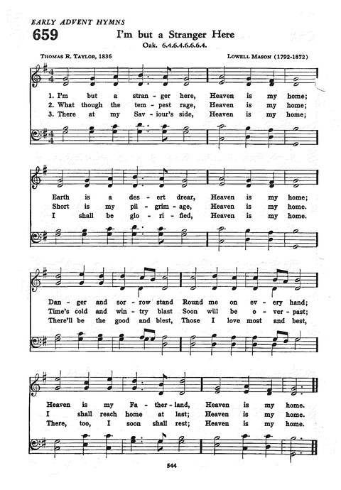 The Church Hymnal: the official hymnal of the Seventh-Day Adventist Church page 536