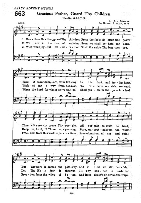 The Church Hymnal: the official hymnal of the Seventh-Day Adventist Church page 540
