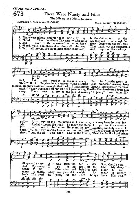 The Church Hymnal: the official hymnal of the Seventh-Day Adventist Church page 550
