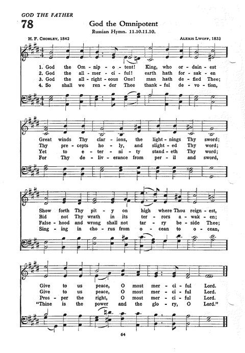 The Church Hymnal: the official hymnal of the Seventh-Day Adventist Church page 56