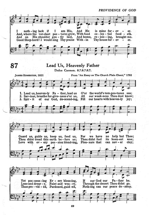The Church Hymnal: the official hymnal of the Seventh-Day Adventist Church page 61