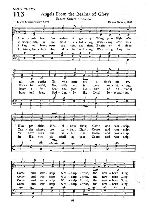 The Church Hymnal: the official hymnal of the Seventh-Day Adventist Church page 84