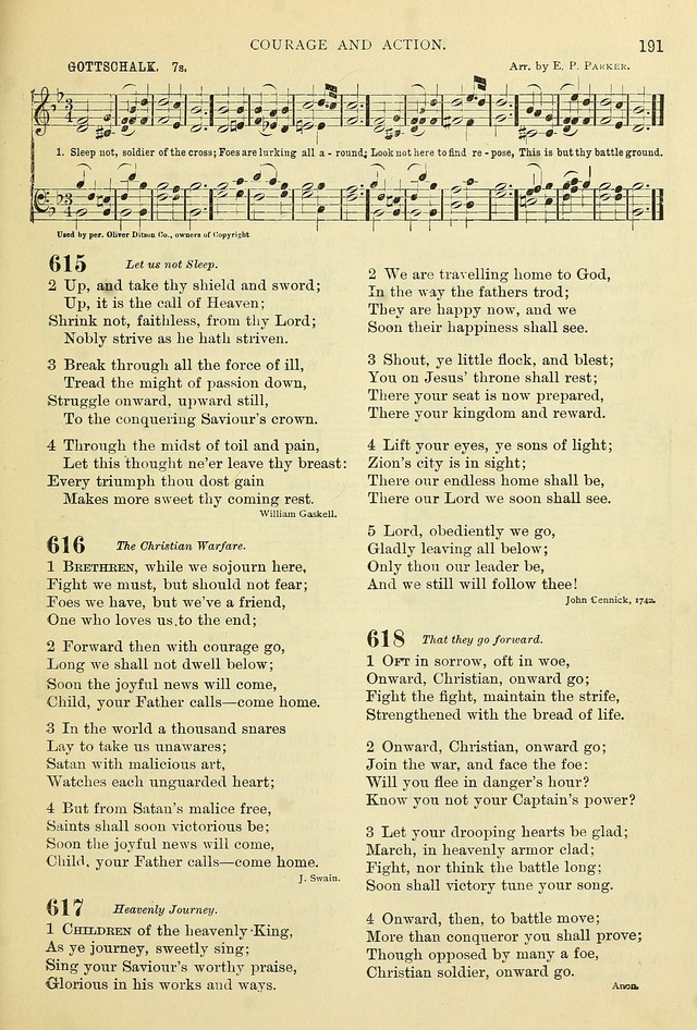 The Christian hymnary: a selection of hymns & tunes for Christian worship page 198