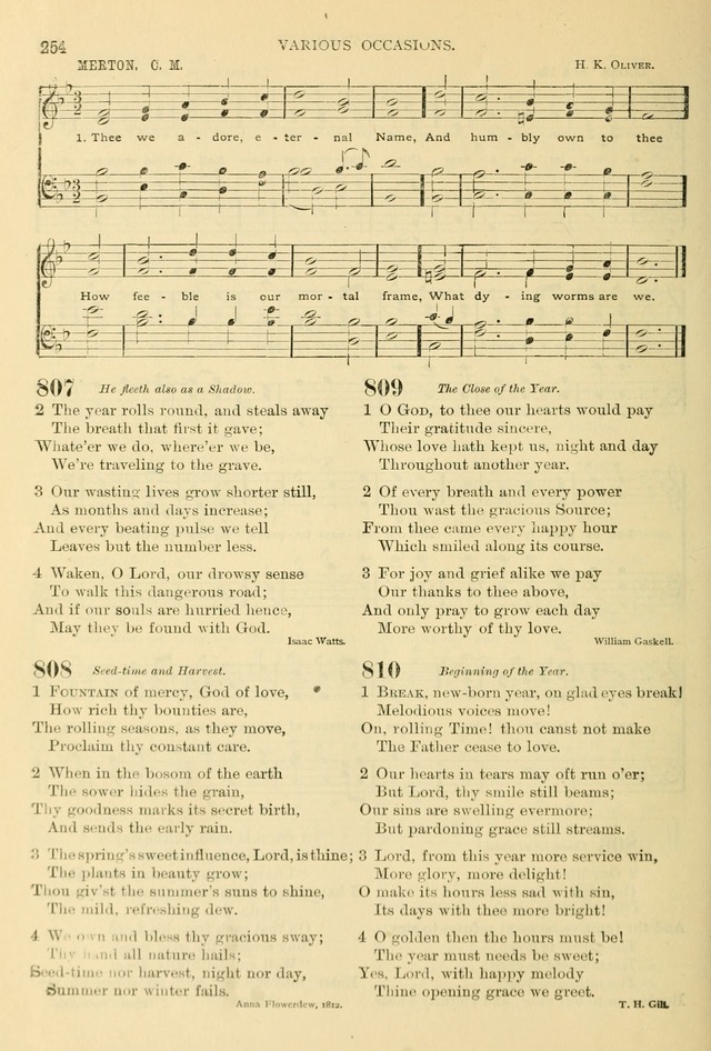 The Christian hymnary: a selection of hymns & tunes for Christian worship page 261