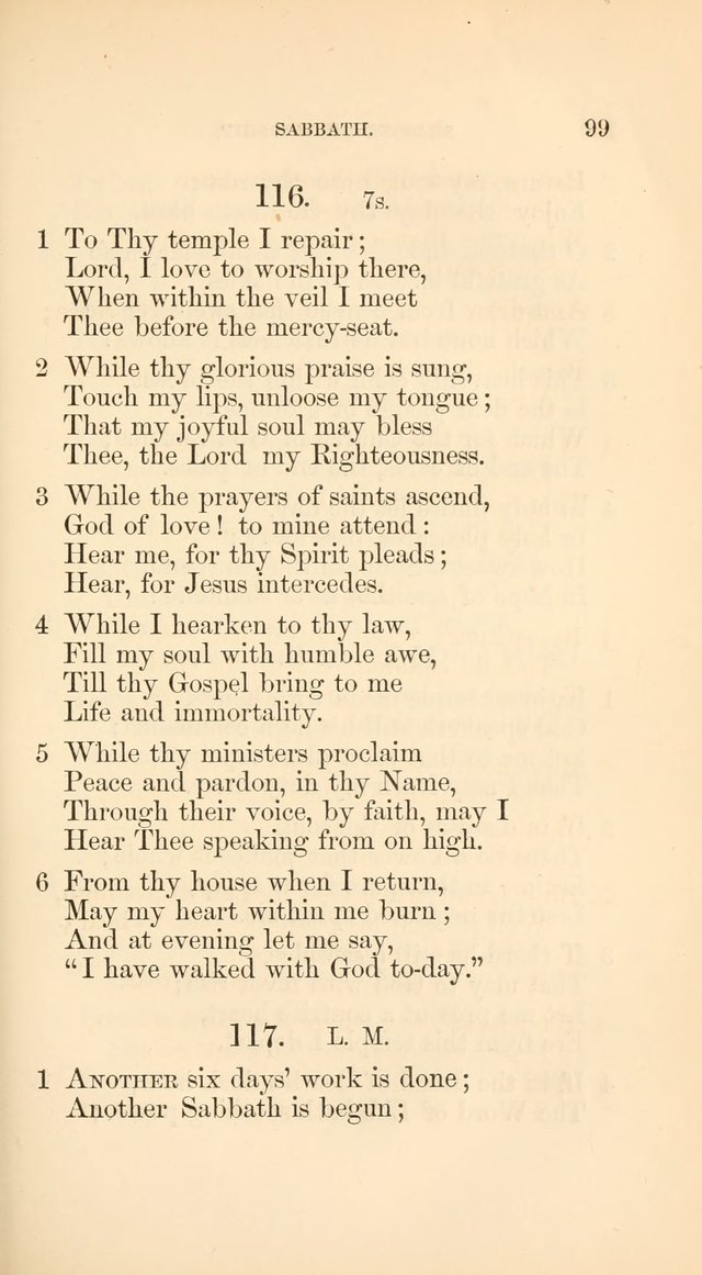 A Collection of Hymns: Supplementary to the Psalms and Hymns of Dr. Watts page 106