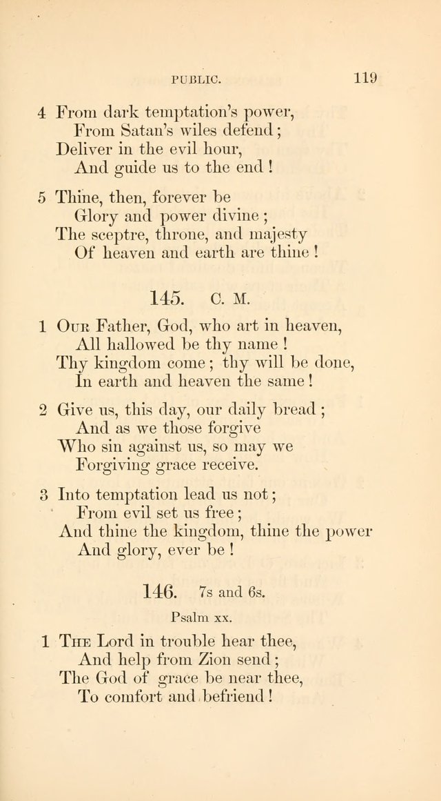 A Collection of Hymns: Supplementary to the Psalms and Hymns of Dr. Watts page 126
