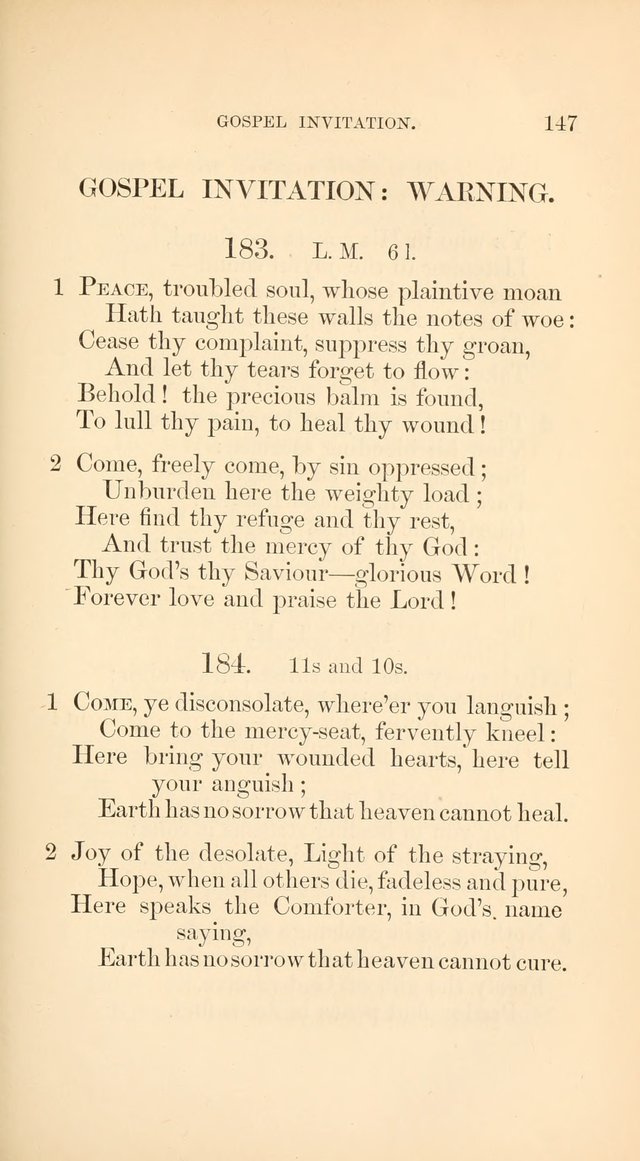 A Collection of Hymns: Supplementary to the Psalms and Hymns of Dr. Watts page 154