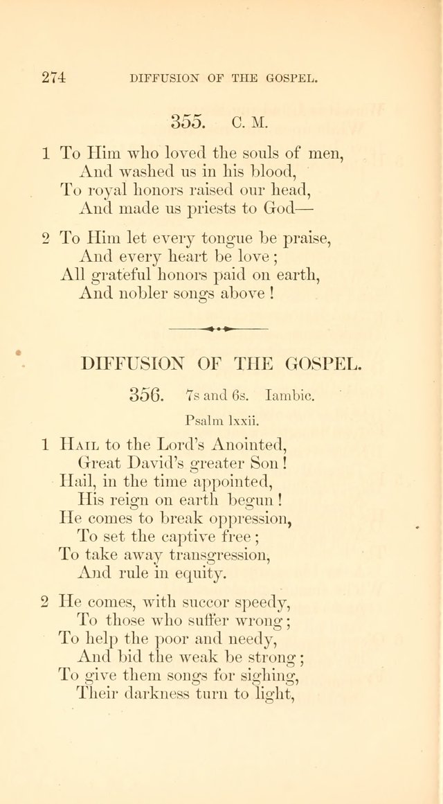 A Collection of Hymns: Supplementary to the Psalms and Hymns of Dr. Watts page 281