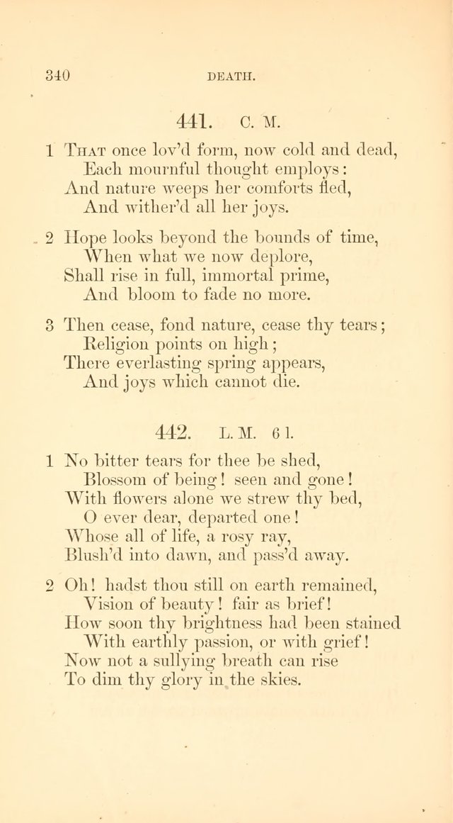 A Collection of Hymns: Supplementary to the Psalms and Hymns of Dr. Watts page 347