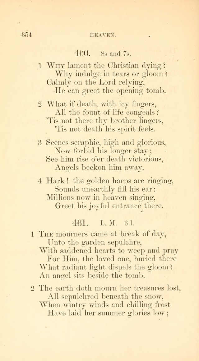 A Collection of Hymns: Supplementary to the Psalms and Hymns of Dr. Watts page 361