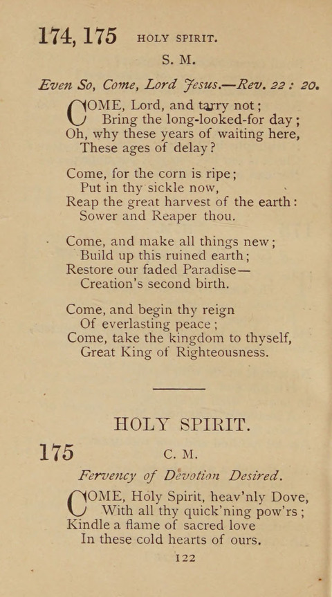 A Collection of Hymns and Sacred Songs: suited to both private and public devotions, and especially adapted to the wants and uses of the brethren of the Old German Baptist Church page 116
