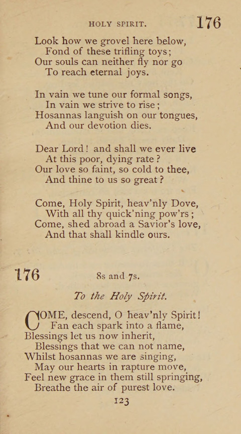 A Collection of Hymns and Sacred Songs: suited to both private and public devotions, and especially adapted to the wants and uses of the brethren of the Old German Baptist Church page 117