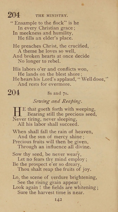 A Collection of Hymns and Sacred Songs: suited to both private and public devotions, and especially adapted to the wants and uses of the brethren of the Old German Baptist Church page 136