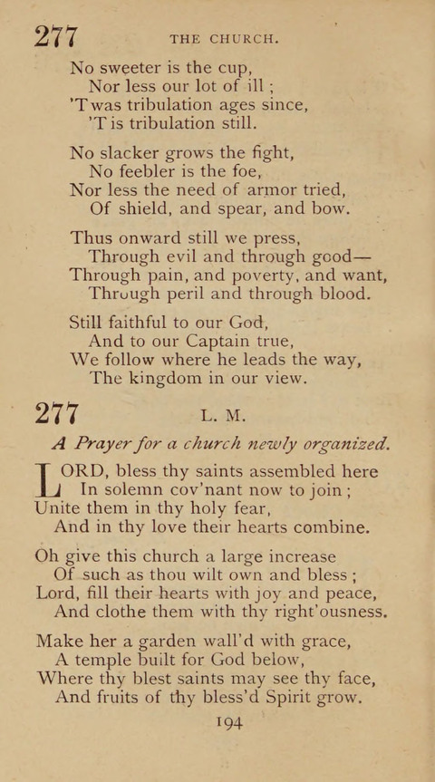 A Collection of Hymns and Sacred Songs: suited to both private and public devotions, and especially adapted to the wants and uses of the brethren of the Old German Baptist Church page 188