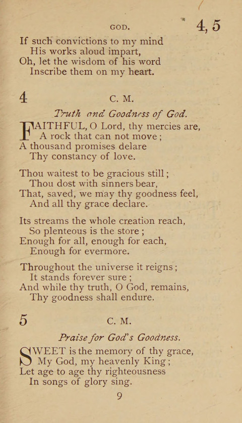 A Collection of Hymns and Sacred Songs: suited to both private and public devotions, and especially adapted to the wants and uses of the brethren of the Old German Baptist Church page 3