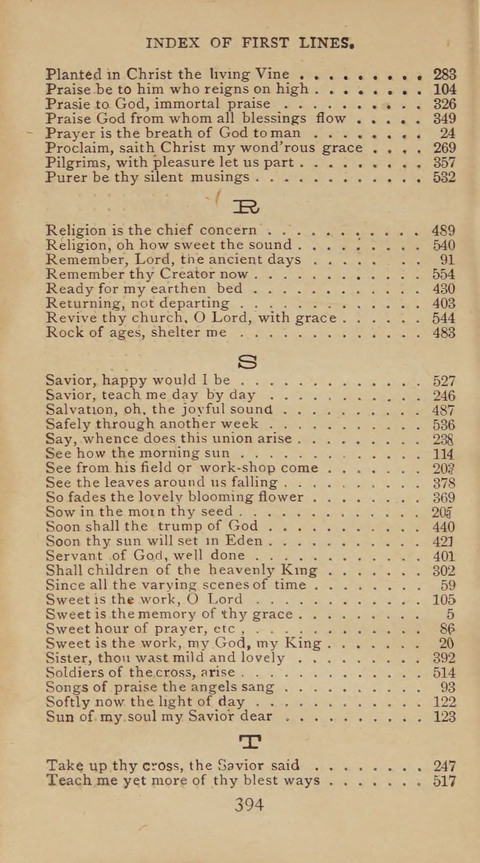 A Collection of Hymns and Sacred Songs: suited to both private and public devotions, and especially adapted to the wants and uses of the brethren of the Old German Baptist Church page 388