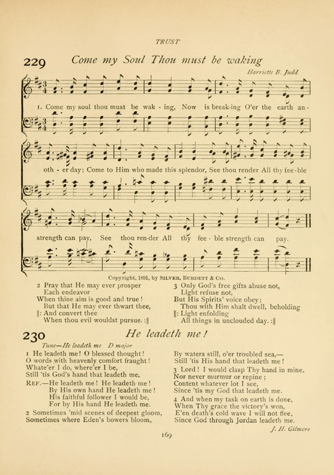 The Calvary Hymnal: for Sunday School, Prayer Meeting and Church Service page 169