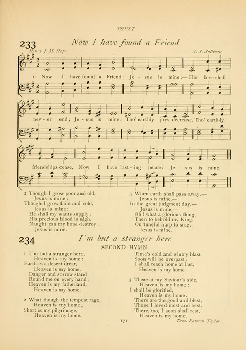 The Calvary Hymnal: for Sunday School, Prayer Meeting and Church Service page 171
