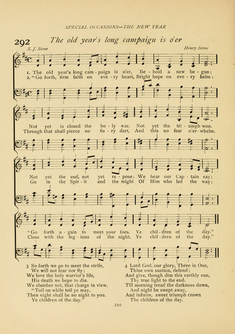 The Calvary Hymnal: for Sunday School, Prayer Meeting and Church Service page 210