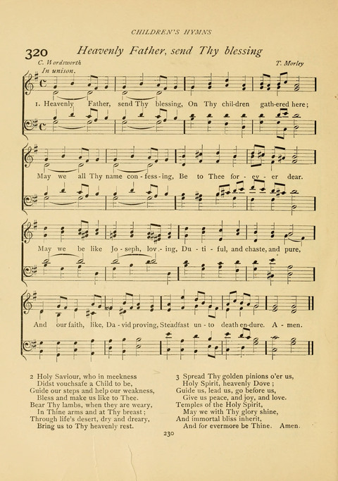 The Calvary Hymnal: for Sunday School, Prayer Meeting and Church Service page 230