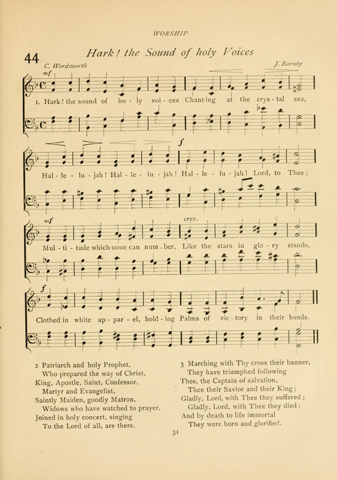 The Calvary Hymnal: for Sunday School, Prayer Meeting and Church Service page 31