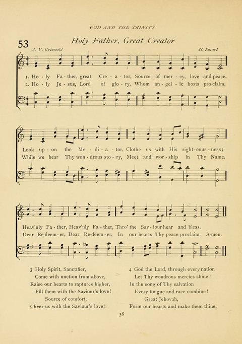 The Calvary Hymnal: for Sunday School, Prayer Meeting and Church Service page 38