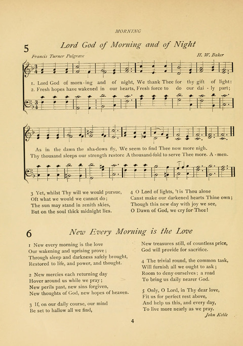 The Calvary Hymnal: for Sunday School, Prayer Meeting and Church Service page 4