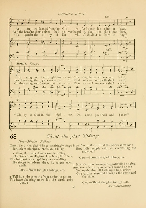 The Calvary Hymnal: for Sunday School, Prayer Meeting and Church Service page 51