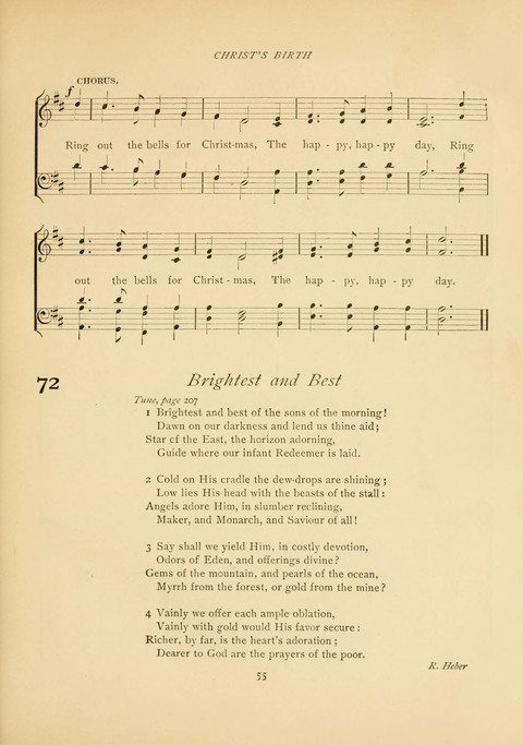 The Calvary Hymnal: for Sunday School, Prayer Meeting and Church Service page 55