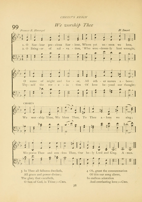 The Calvary Hymnal: for Sunday School, Prayer Meeting and Church Service page 78
