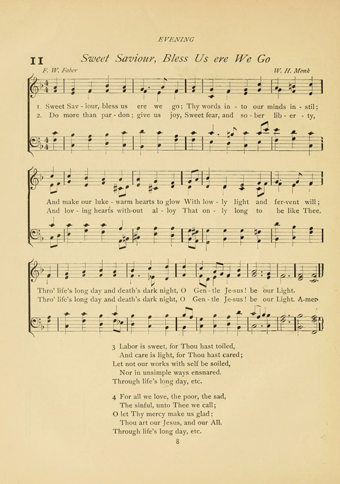 The Calvary Hymnal: for Sunday School, Prayer Meeting and Church Service page 8