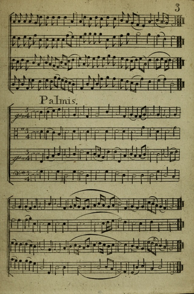 A Collection of Hymn Tunes from the most modern and approved authors page 3