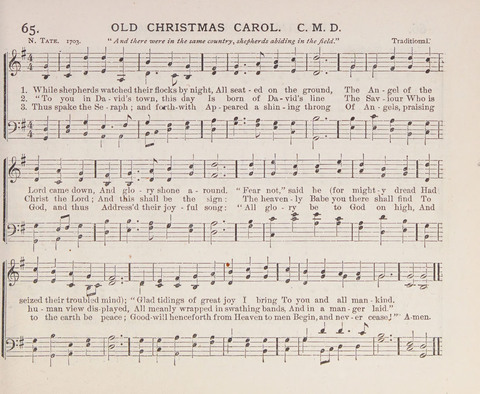 The Chapel Hymnal with Tunes page 61