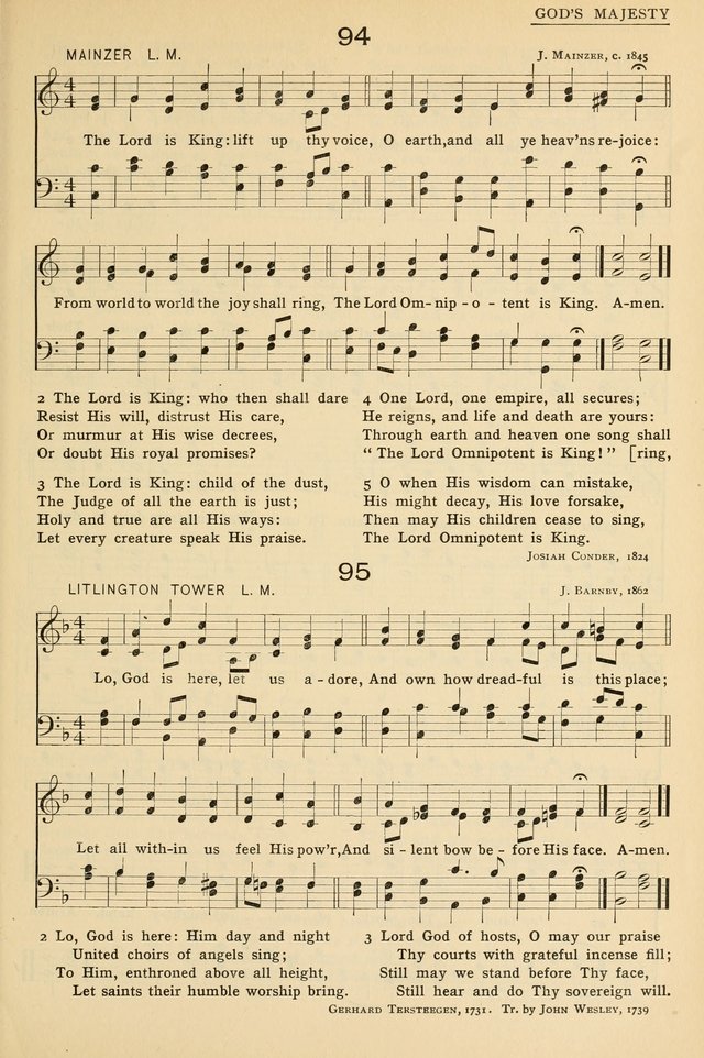 Church Hymns and Tunes page 71