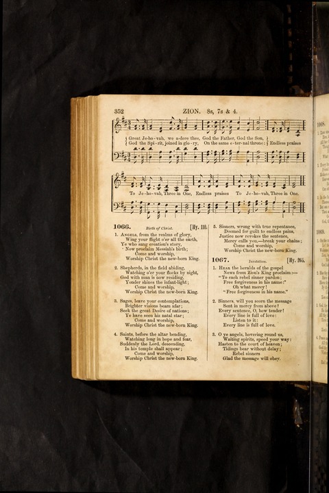 Congregational Hymn and Tune Book; containing the Psalms and Hymns of the General Association of Connecticut, adapted to Suitable Tunes page 354