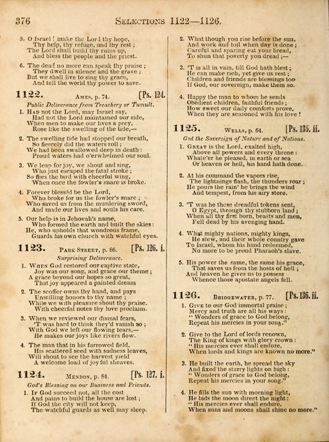 Congregational Hymn and Tune Book; containing the Psalms and Hymns of the General Association of Connecticut, adapted to Suitable Tunes page 378