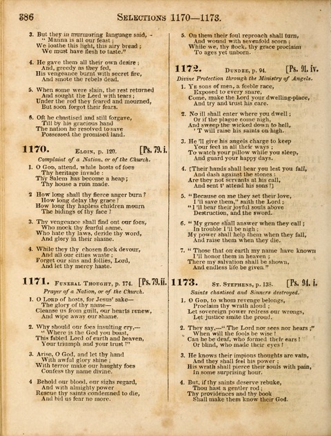 Congregational Hymn and Tune Book; containing the Psalms and Hymns of the General Association of Connecticut, adapted to Suitable Tunes page 390