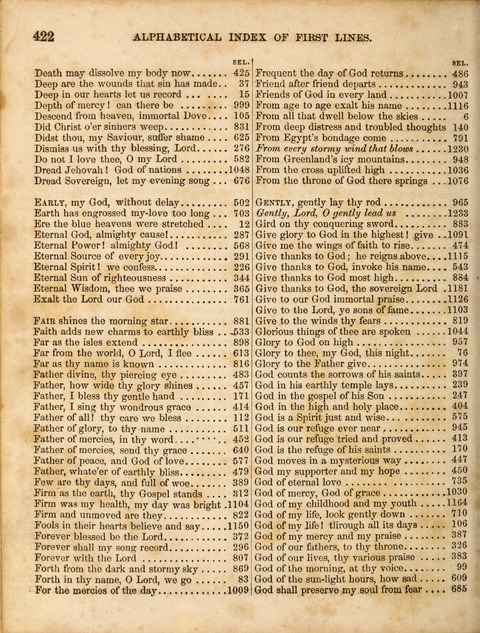 Congregational Hymn and Tune Book; containing the Psalms and Hymns of the General Association of Connecticut, adapted to Suitable Tunes page 426