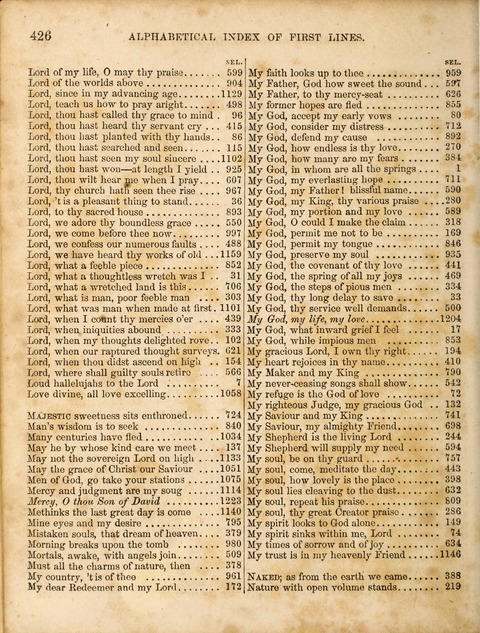 Congregational Hymn and Tune Book; containing the Psalms and Hymns of the General Association of Connecticut, adapted to Suitable Tunes page 430