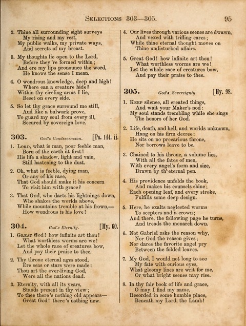 Congregational Hymn and Tune Book; containing the Psalms and Hymns of the General Association of Connecticut, adapted to Suitable Tunes page 95