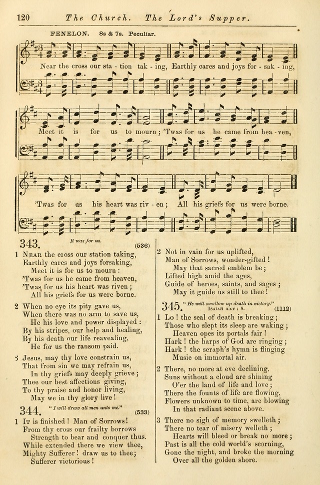 Christian Hymn and Tune Book, for use in Churches, and for Social and Family Devotions page 127